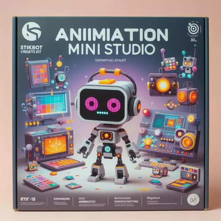 Анимационная мини-студия StikBot - набор для творчества, описание и отзывы:  
