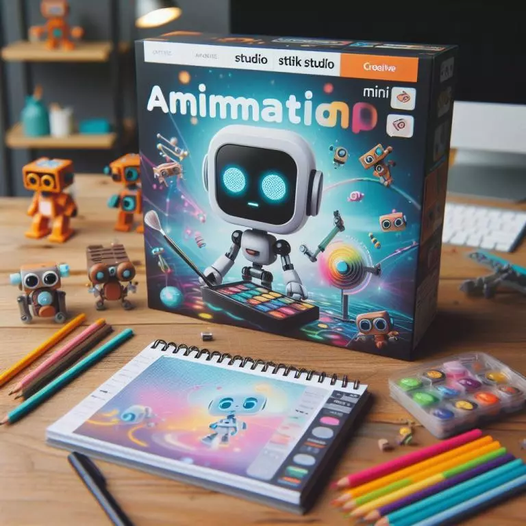 Анимационная мини-студия StikBot - набор для творчества, описание и отзывы:  