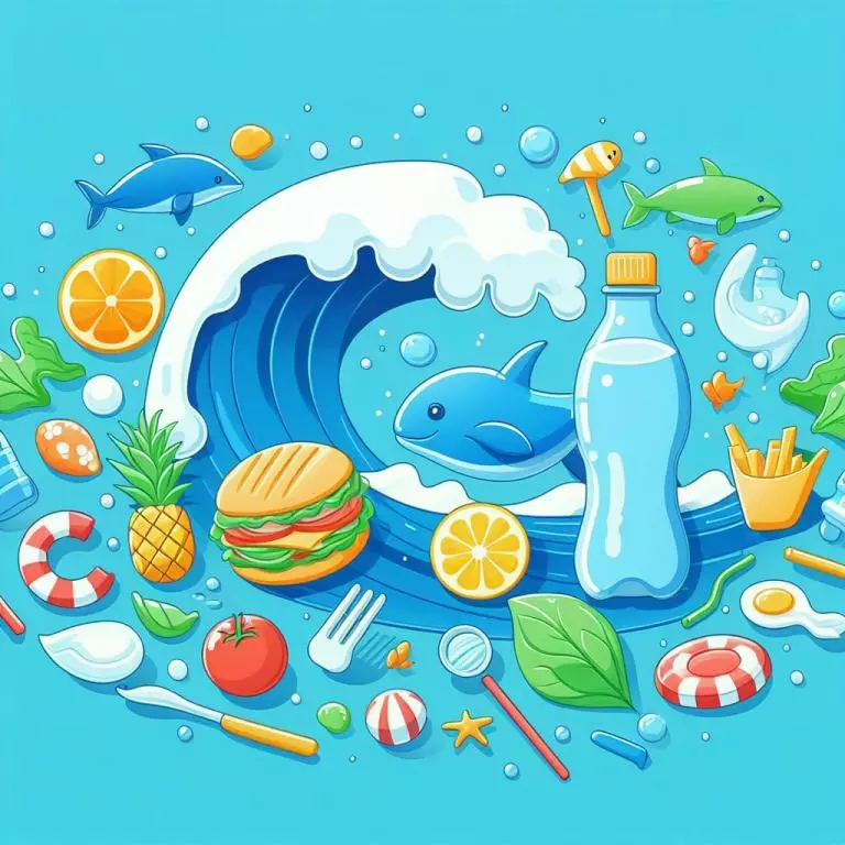 🌊 Как избежать опасности микропластика в нашей еде и воде? 🌊: 🌱 Выбирайте натуральные и экологичные продукты 🌱