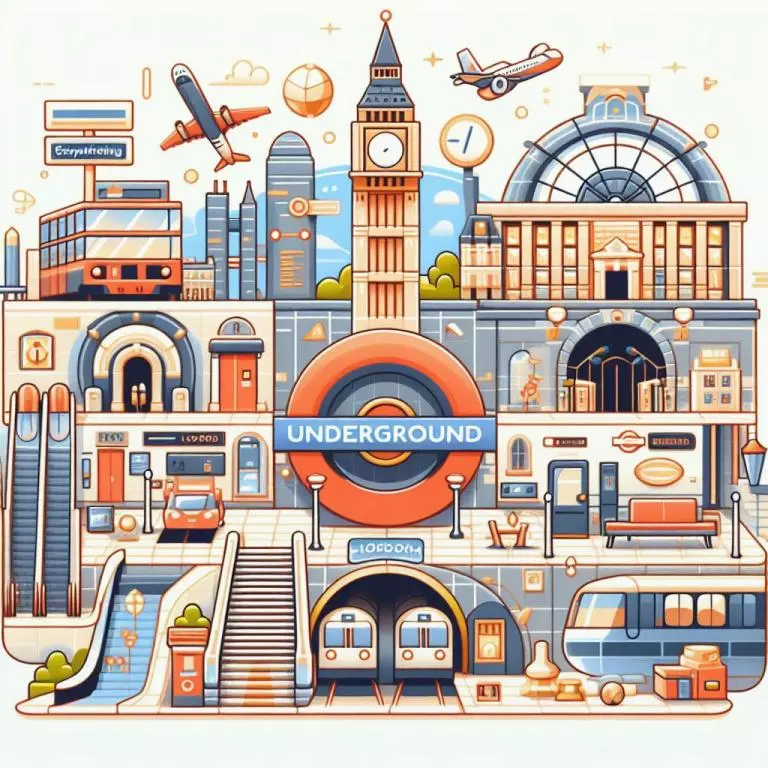 🚇 Интересные особенности лондонского подземного железнодорожного транспорта: 🎨 Искусство в метро