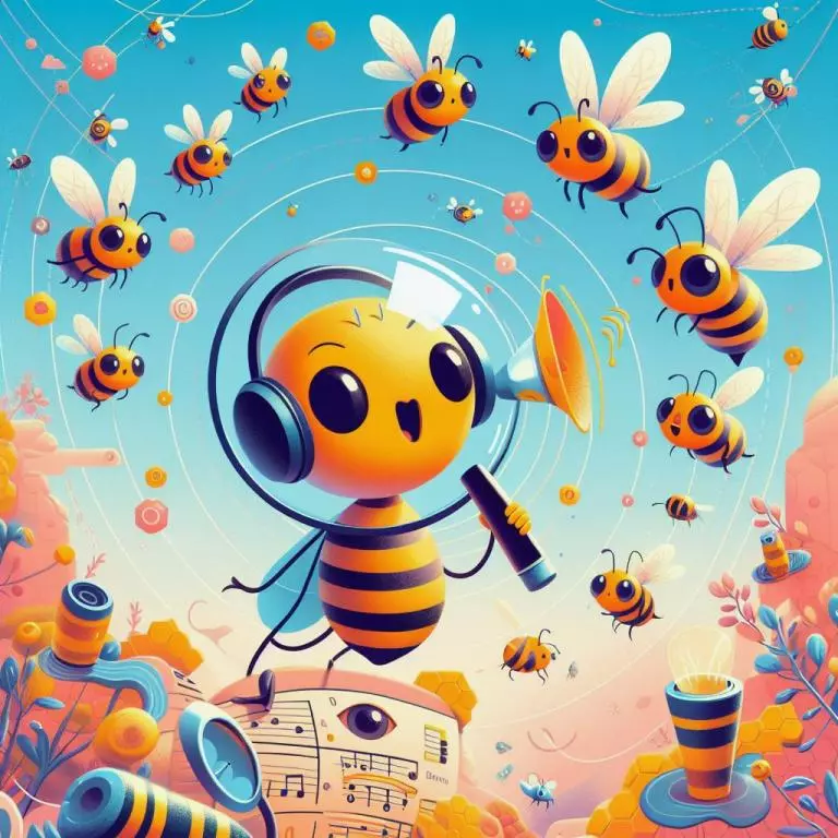 🐝 Секреты звучания пчел: от полета до общения 🐝: 🌼 Как пчелы собирают нектар и пыльцу и почему при этом жужжат? 🌼