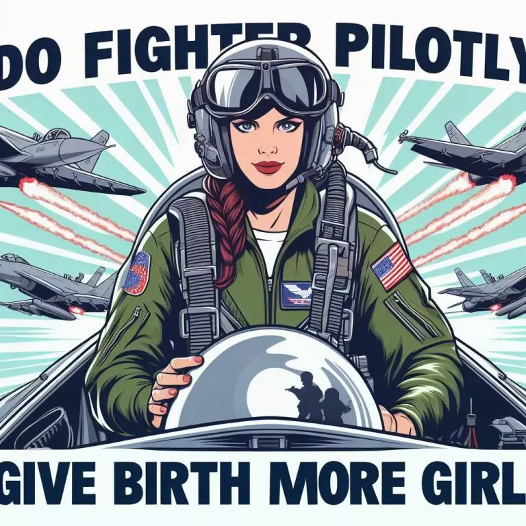 Действительно ли у пилотов истребителей рождается больше девочек?