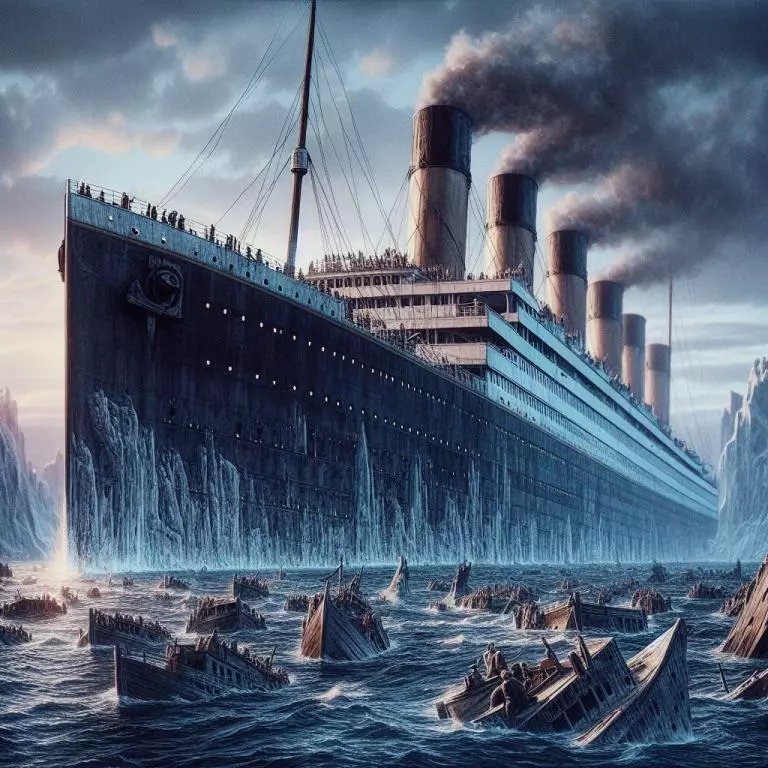 13 редких фотографий Титаника, которые заставят расплакаться: 8. Выжившие мать и дочь