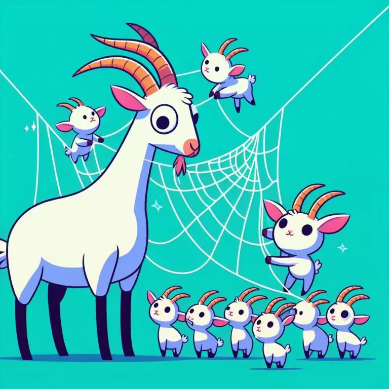 🐐🕷️ Как создали коз, производящих паутину, и зачем это нужно: 🧬 Как скрестили козу с пауком