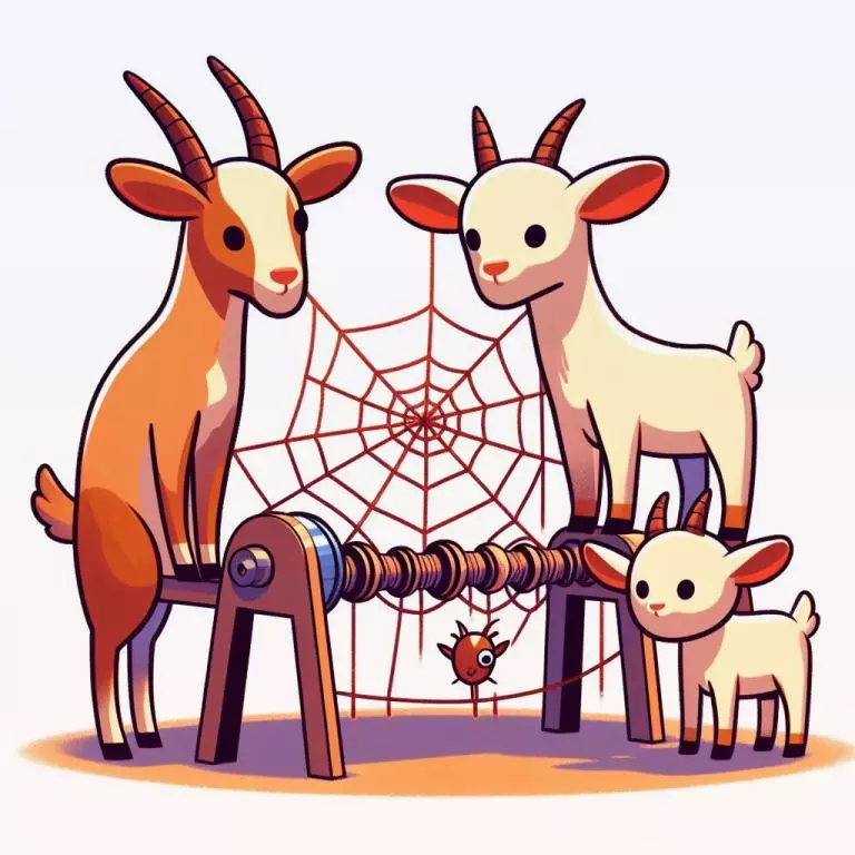 🐐🕷️ Как создали коз, производящих паутину, и зачем это нужно: 🕸️ Какие свойства имеет паутинный шёлк