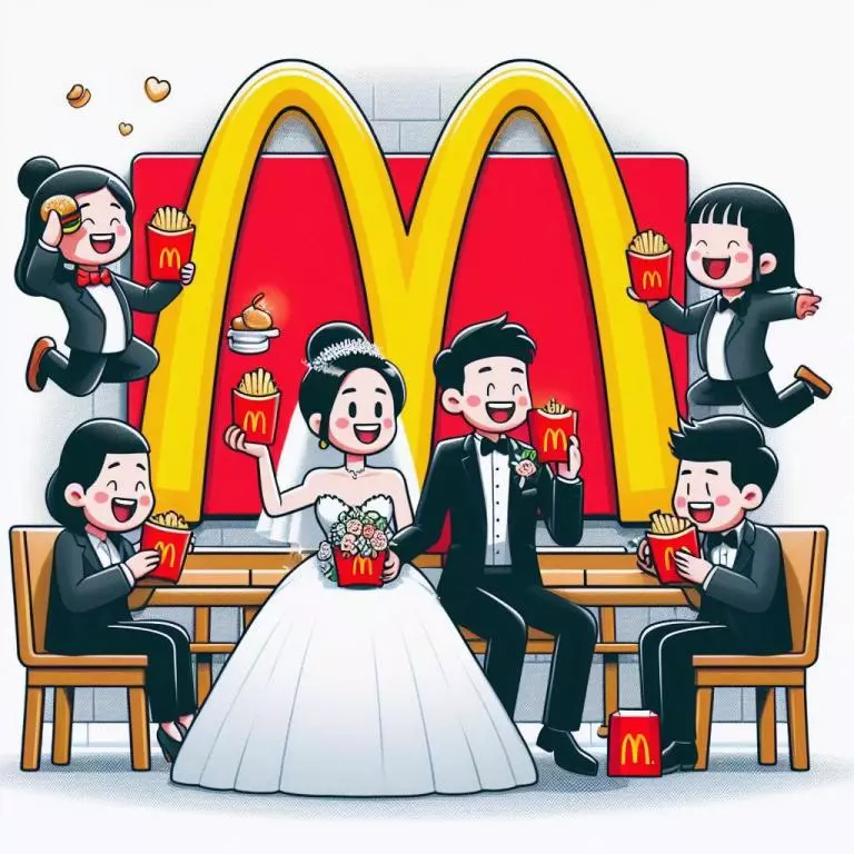 🍔 Как Макдоналдс стал популярным местом для проведения бракосочетаний в Азии 🍟: 👍 Почему свадьбы в Макдоналдс так популярны? 👍