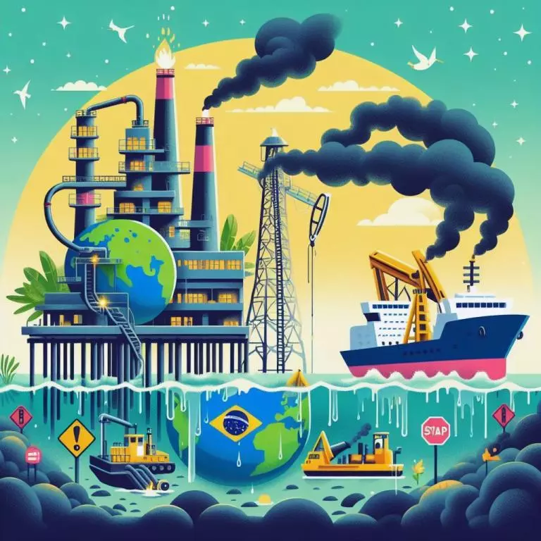 🛢️ Экологические последствия разливов нефти в Бразилии 🇧🇷: 🐟 Как разливы нефти влияют на морскую жизнь?