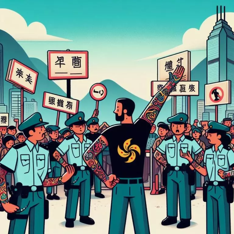 👩‍🎨 Как тату стали символом протеста в Гонконге 👩‍🎨: 👉 Как тату стали частью протестного движения 👈
