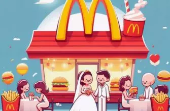 🍔 Как Макдоналдс стал популярным местом для проведения бракосочетаний в Азии 🍟