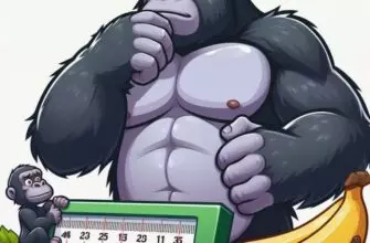 Сколько сможет отжать от груди горная горилла?