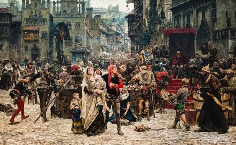 бедность в средневековье