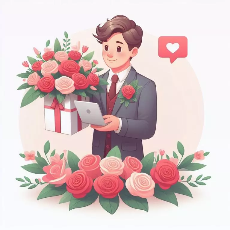 🌹 Как заказать цветы онлайн и сделать приятный сюрприз 🎁