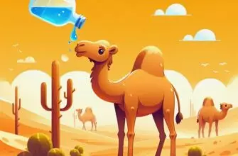 🐪 Как верблюды выживают в пустыне без воды?