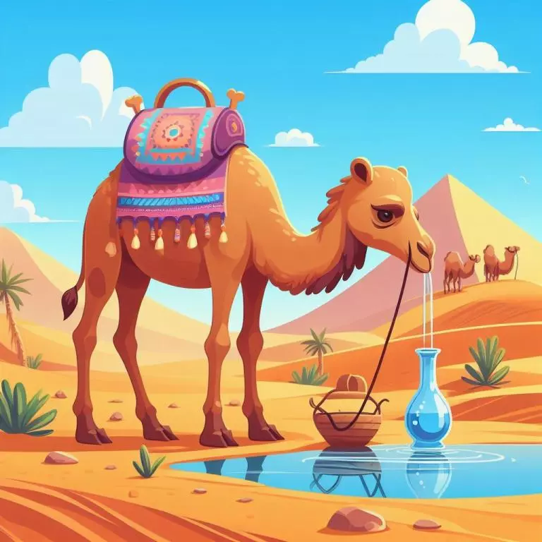 🐪 Как верблюды выживают в пустыне без воды? 🌿 Что едят верблюды?