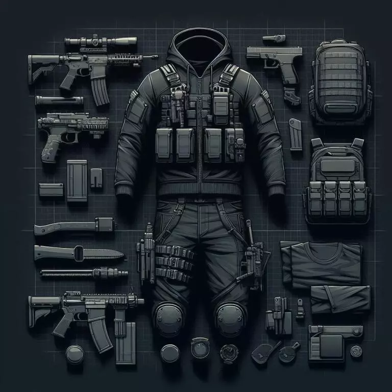 Тактическая черная одежда: Основные разновидности тактической одежды